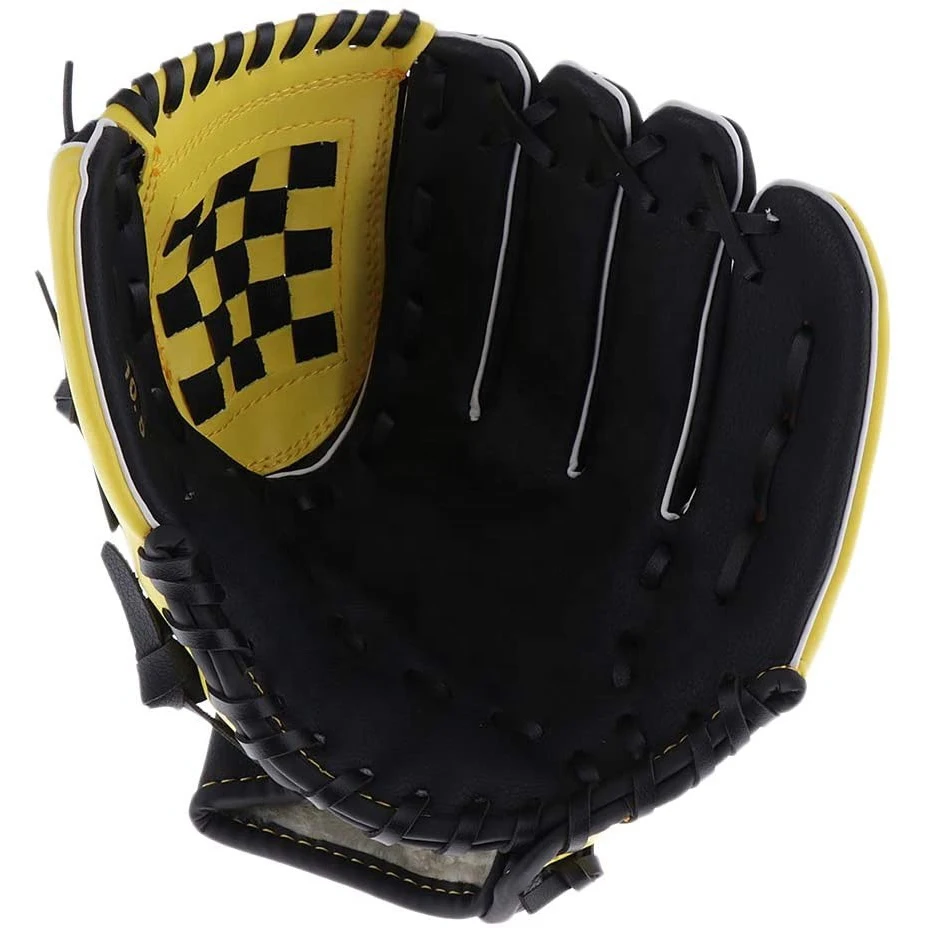 10 MOQ Luxury Cow Split Custom Wholesale Youth Leather Catcher Baseball Gloves Manufacturer