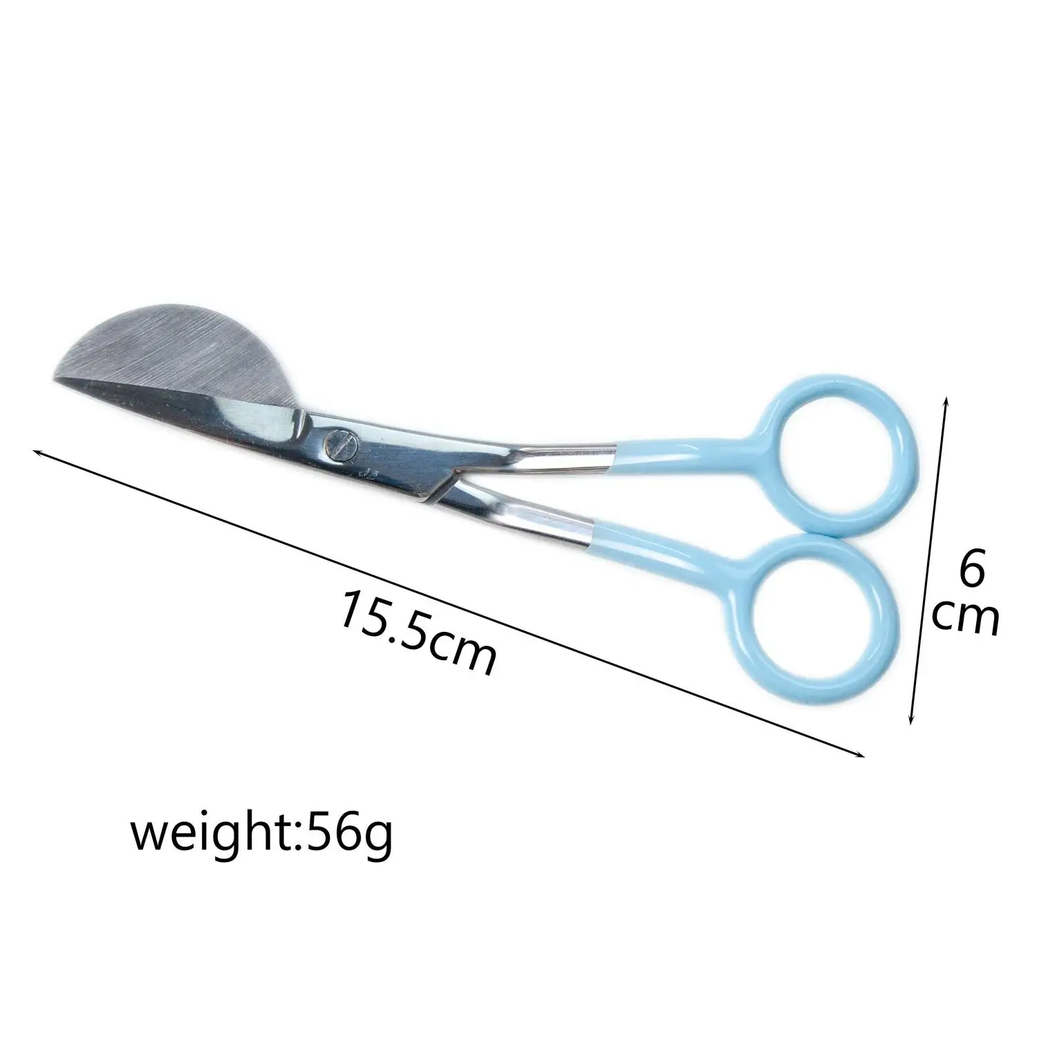 Duckbill Scissors 7' Fabric Stainless Steel Tailor Cutter for Tufting Pelican Napping Shears