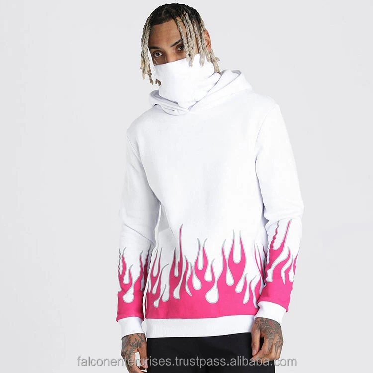 Wholesale Stone Vintage Washed Hoodie Tie Dye 3d Print Polyester Hoodie Heavyweight Cotton French Terry Oversized Pullover Hoodi