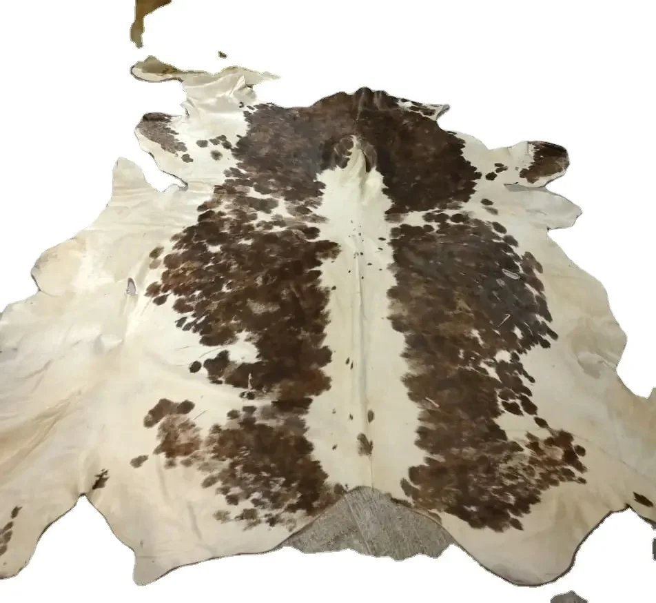 Buy full hide natural cow skins hair on large size real cow hide material authentic cowhide