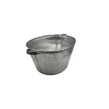 Factory Direct Sell Outdoor Galvanized Iron Bucket Flower Simulation Flower Bucket Custom Succulent Bucket