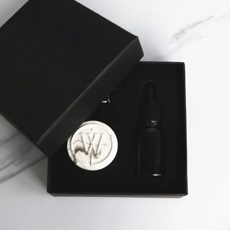 FinRu Stocked Wholesale Scented Ceramic Aromatherapy Essential Oil Diffuser Home Car Vent Clip Decoration Air Freshener