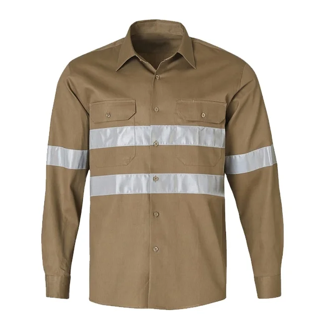 Construction hi vis work wear shirts for mens and women best quality