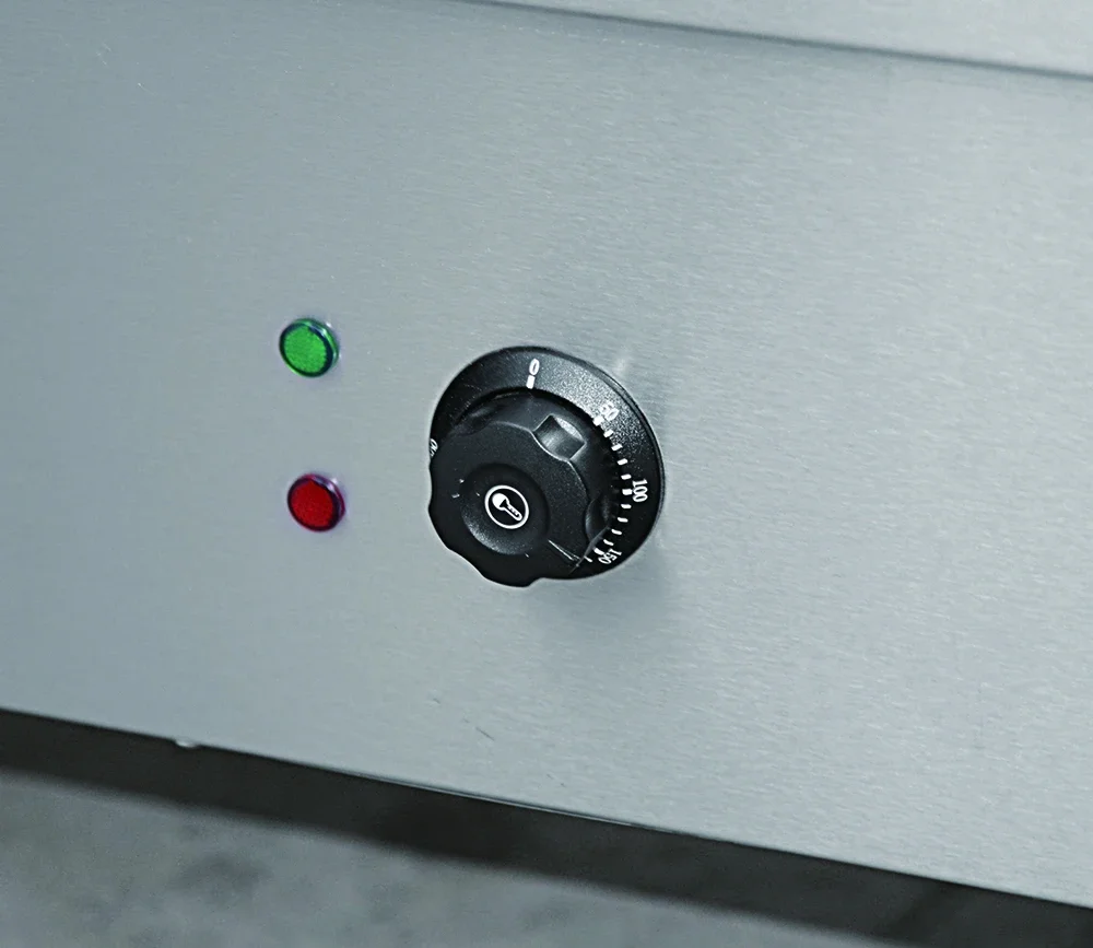 2024 Guangzhou Flat Gas Half-Grooved Burger Griddle Grill Equipment Commercial Grill Commercial For Restaurant