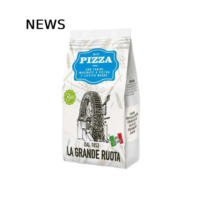 100% made in Italy stone ground flour mill and sourdough  800g organic mix for pizza ready for use