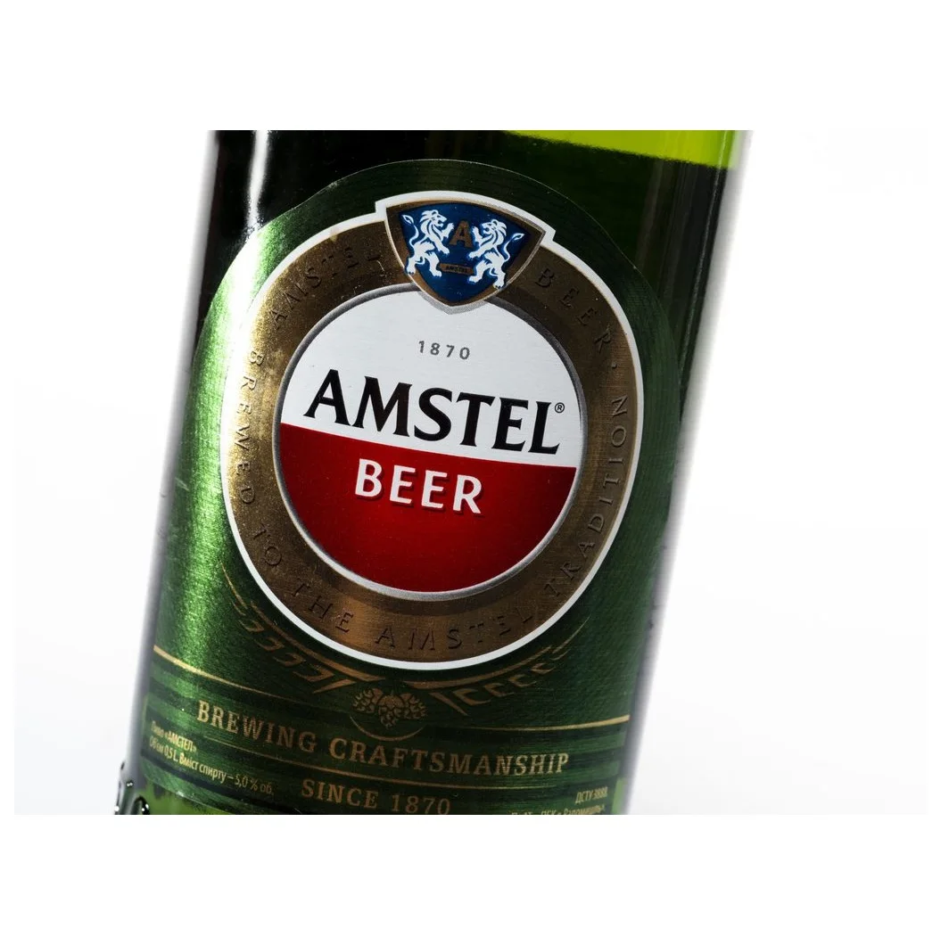 Пивная банка Amstel Bier Lager-24x440 мл/пивные