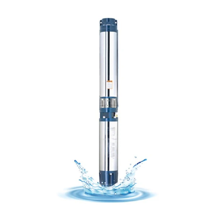 Погружной водяной насос для орошения, частота 50 Гц, широко используется, высокое давление, 6 дюймов, Глубокая Скважина