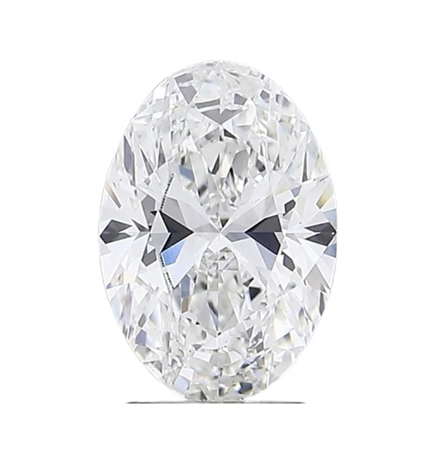 Indian Exporter of High Quality Oval Cut 1 Carat and VVS2 Clarity Lab Grown Moissanite Loose Diamonds for Engagement Rings