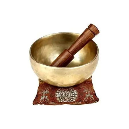 Hot OM Meditation Yoga Sound Bowl Nepal Handmade Buddha Sound Bowl Bowl Tibetan Practice Bronze Chime