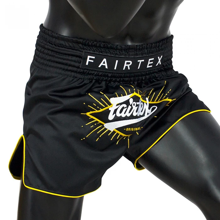 Premium Quality Fairtex Muay Thai Shorts Slim Cut Fit Long Lasting Satin Muay Thai Shorts Custom Logo Print Muay Thai Shorts