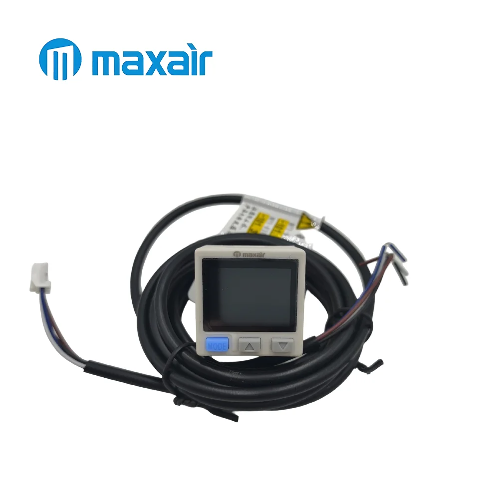 Maxair электронный цифровой реле давления вакуумный манометр отрицательного