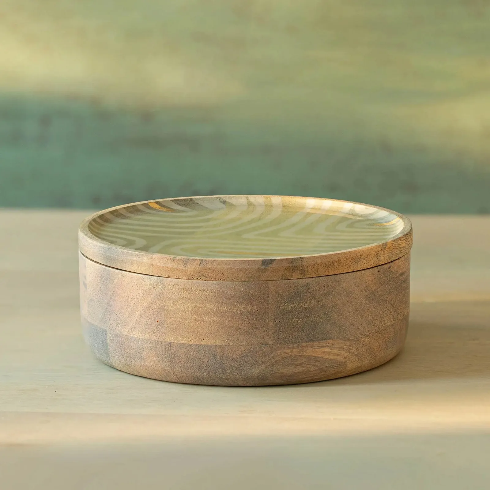 Wooden Roti Box Customize Look and Round Shape