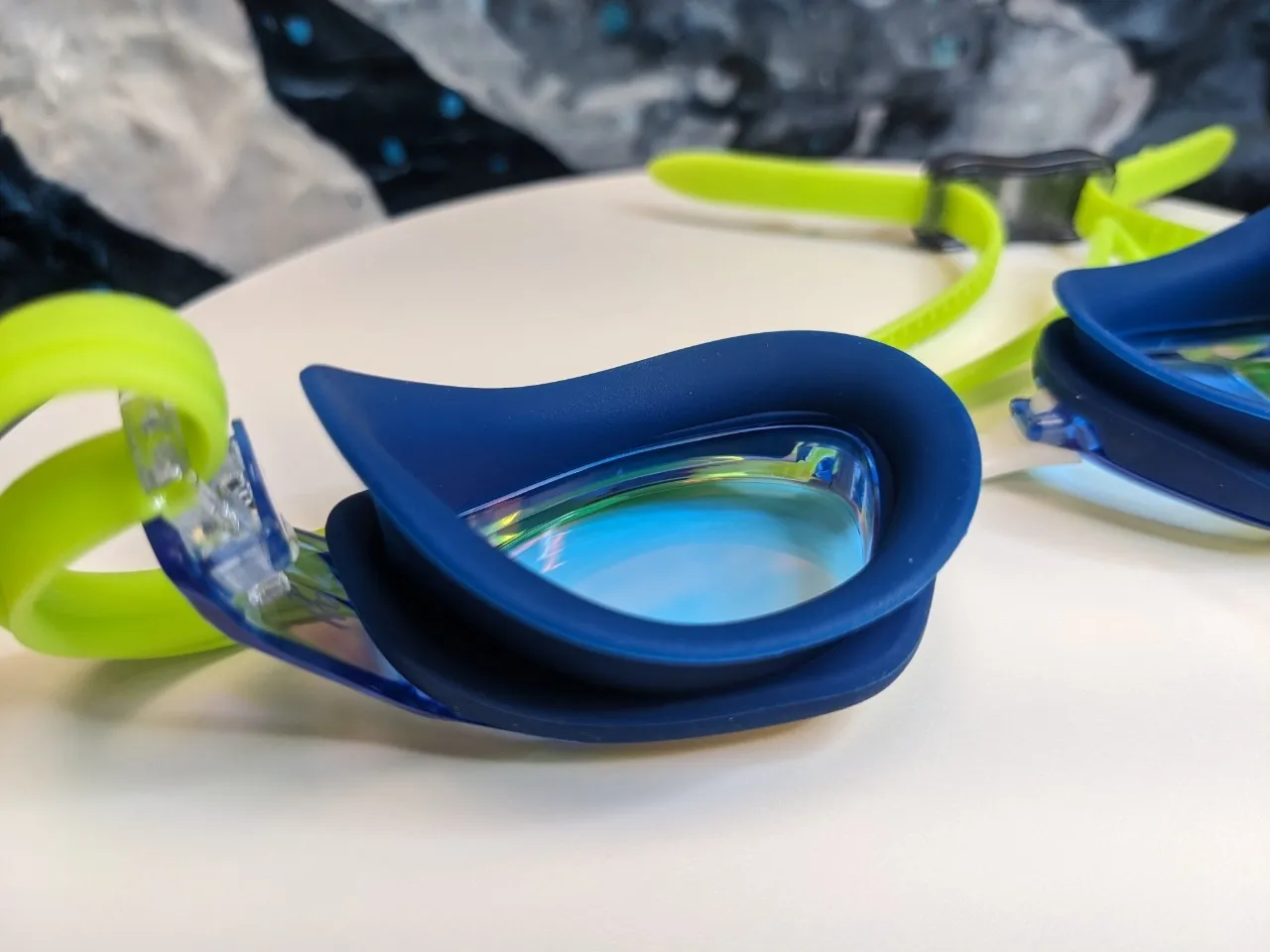 SAEKO UV protection Anti-Fog Silicone Swimming Goggles Adults Teens Mirror gafas de natacion oculos de natacao