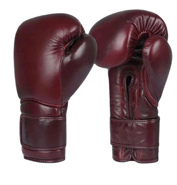 Hot Sale Red Pu Leather Boxing Gloves Accessories Professional Boxing Gloves For Adults Unisex  MBS-0417