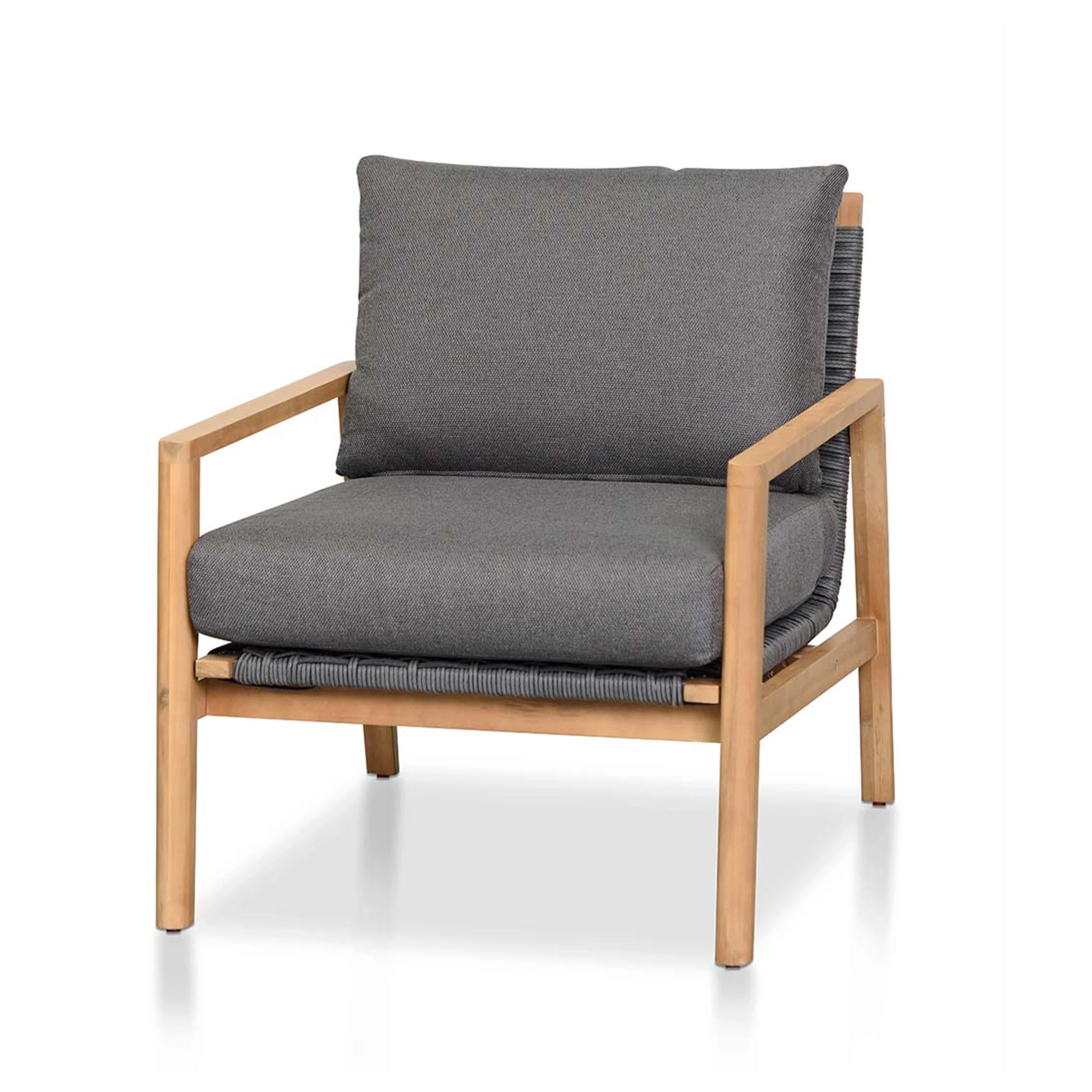 Outdoor Garden Sofa Set Solid Teak Wood Rattan And Cushion Hotels Apartments - Octa