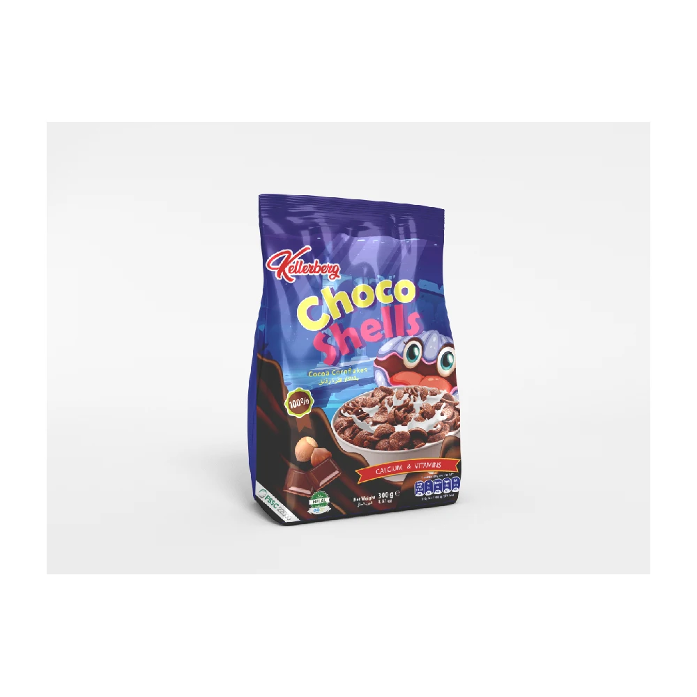 Choco корпуса Горячая продажа хлопья с Хрустящие сладких хлопьев картонной коробке