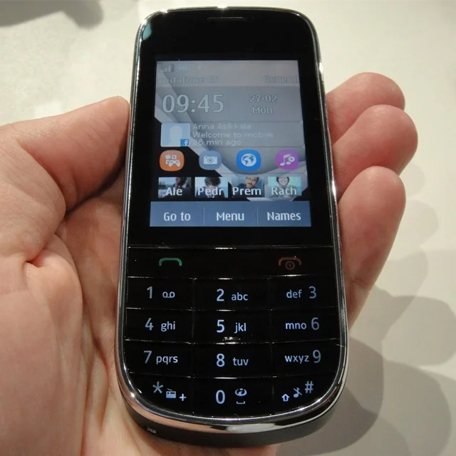 Free Shipping For Nokia 202 Factory Unlocked Original Simple Super Cheap 3G Classic Bar Unlocked Mobile Cell Phone By Post