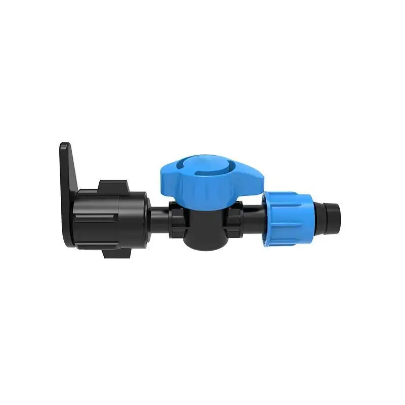 Salvador Agriculture Irrigation System Drip Tape Fitting Plastic Flow Mini Control Valve Plastic for Drip Irrigation
