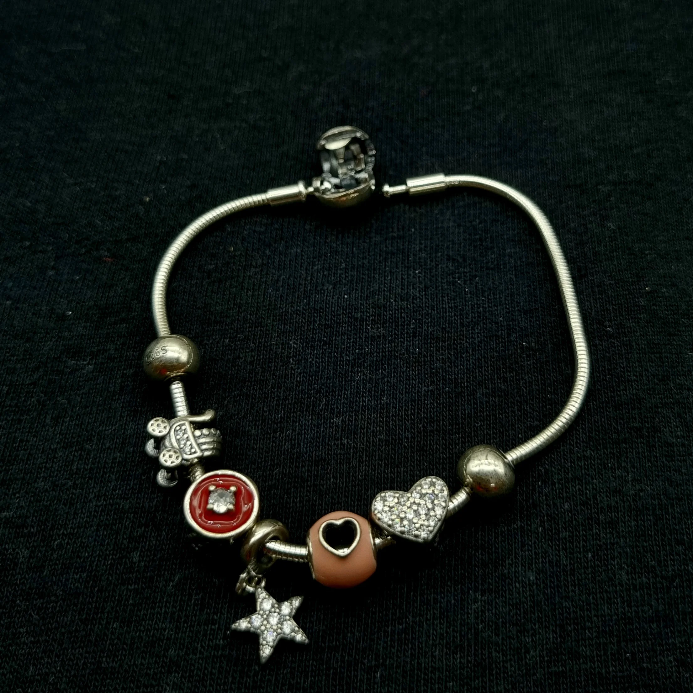 Factory Wholesale Pandora Diy Charm Bracelet In 925 Sterling Silver For Women Bracelet Making