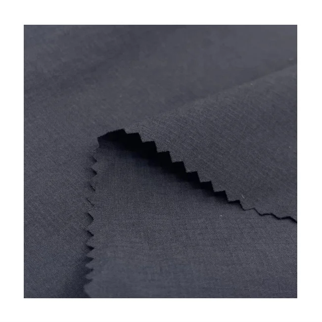 Full dull 0.2*0.3CM Double line Ripstop Nylon Spandex Woven Dyed 4 Way Stretch Fabric