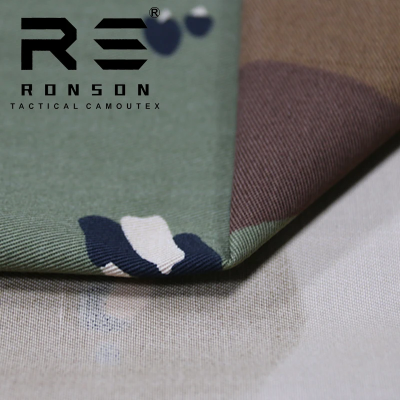 NC Iraq Six Color Desert Camouflage Printed Tactical Nylon Cotton Camouflage Tactical Fabric