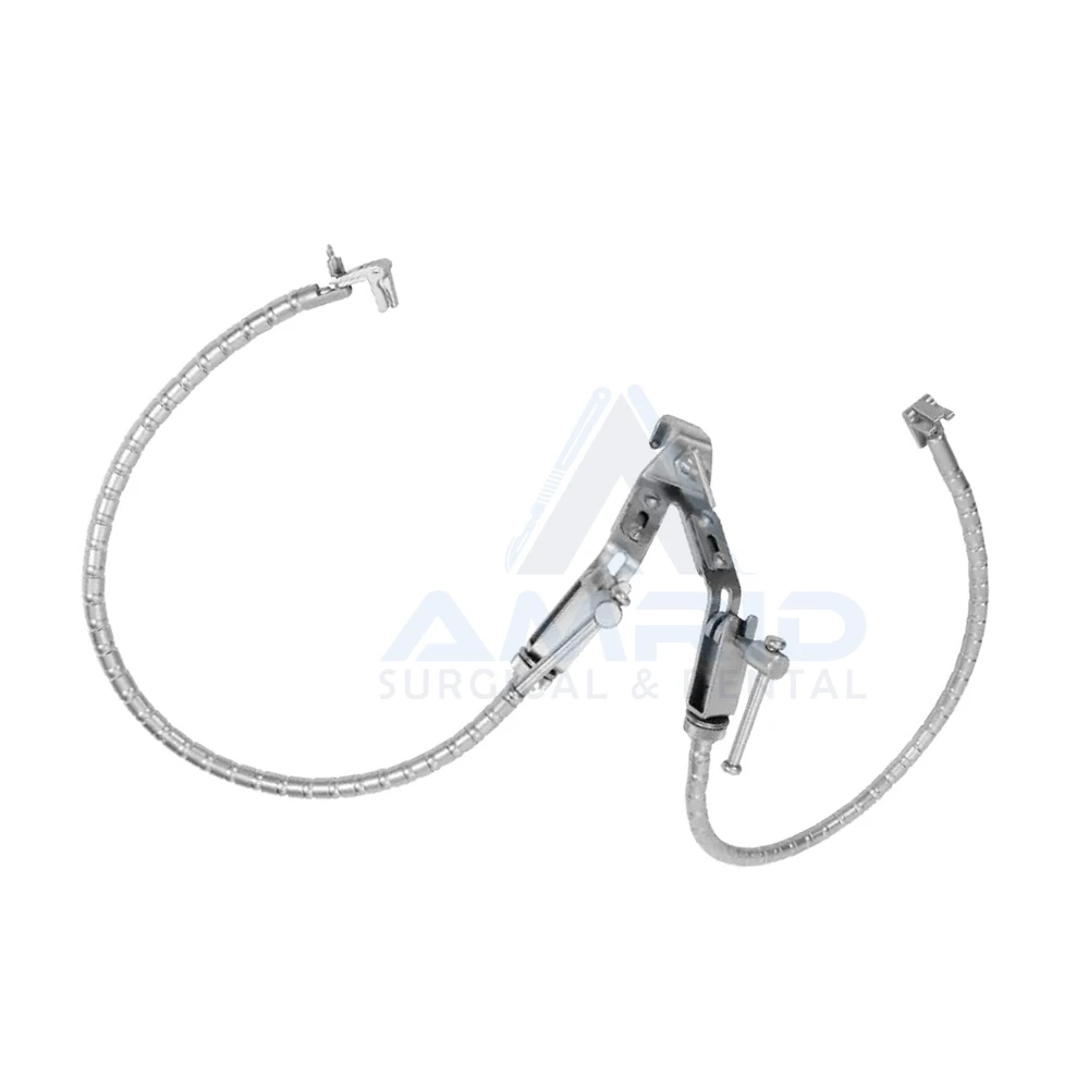 Самоудерживающий Ретрактор мозга Leyla для монтажа черепа нейрохирургические инструменты в немецких щипцах из нержавеющей стали