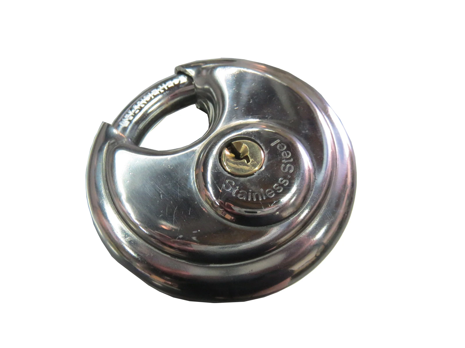 Stainless Discus lock Heavy Duty Round Lock ka and kd key systems