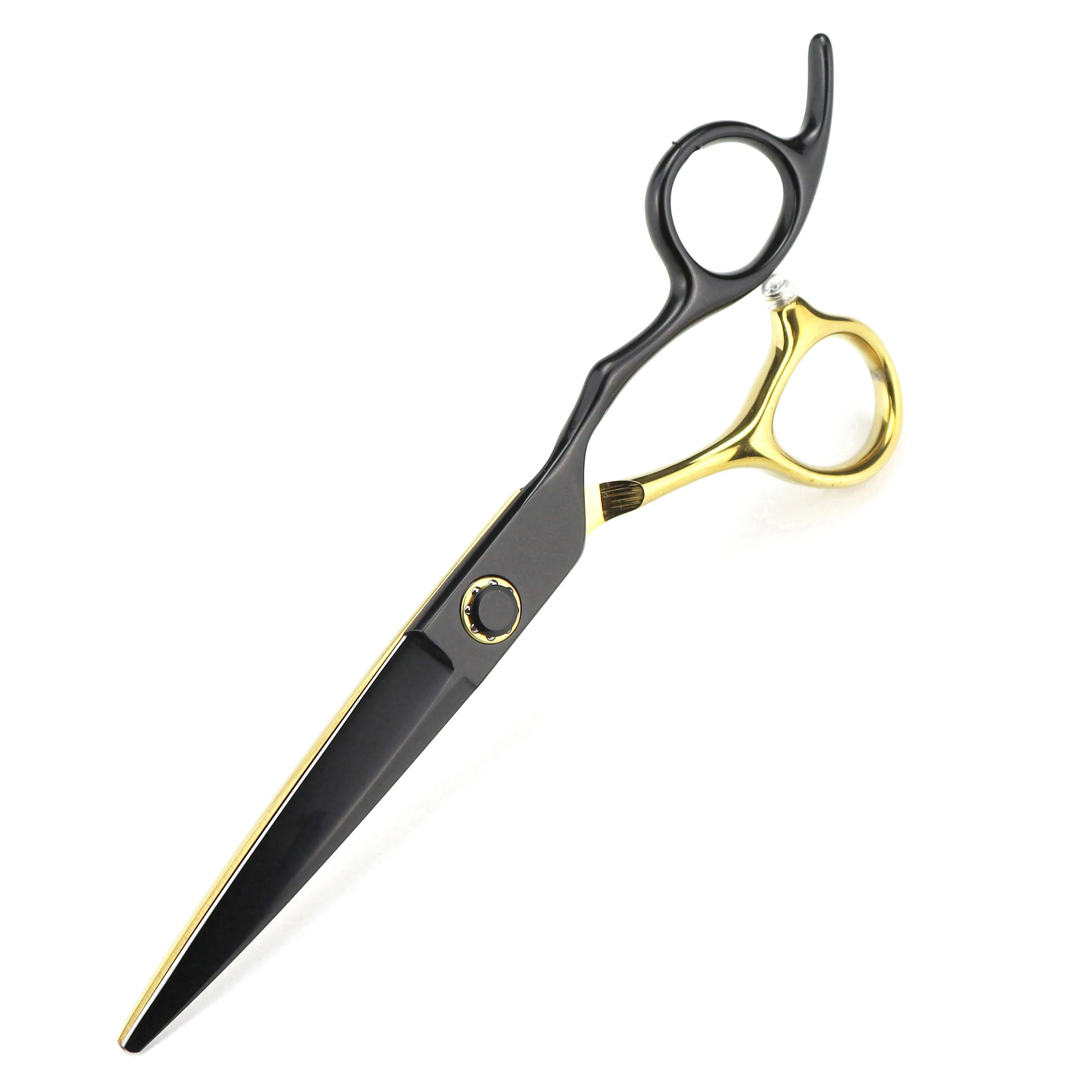 New Best High Performance 6.0 inch black-gold Professional Hair Cutting Hairdressing Barber Scissors Kit