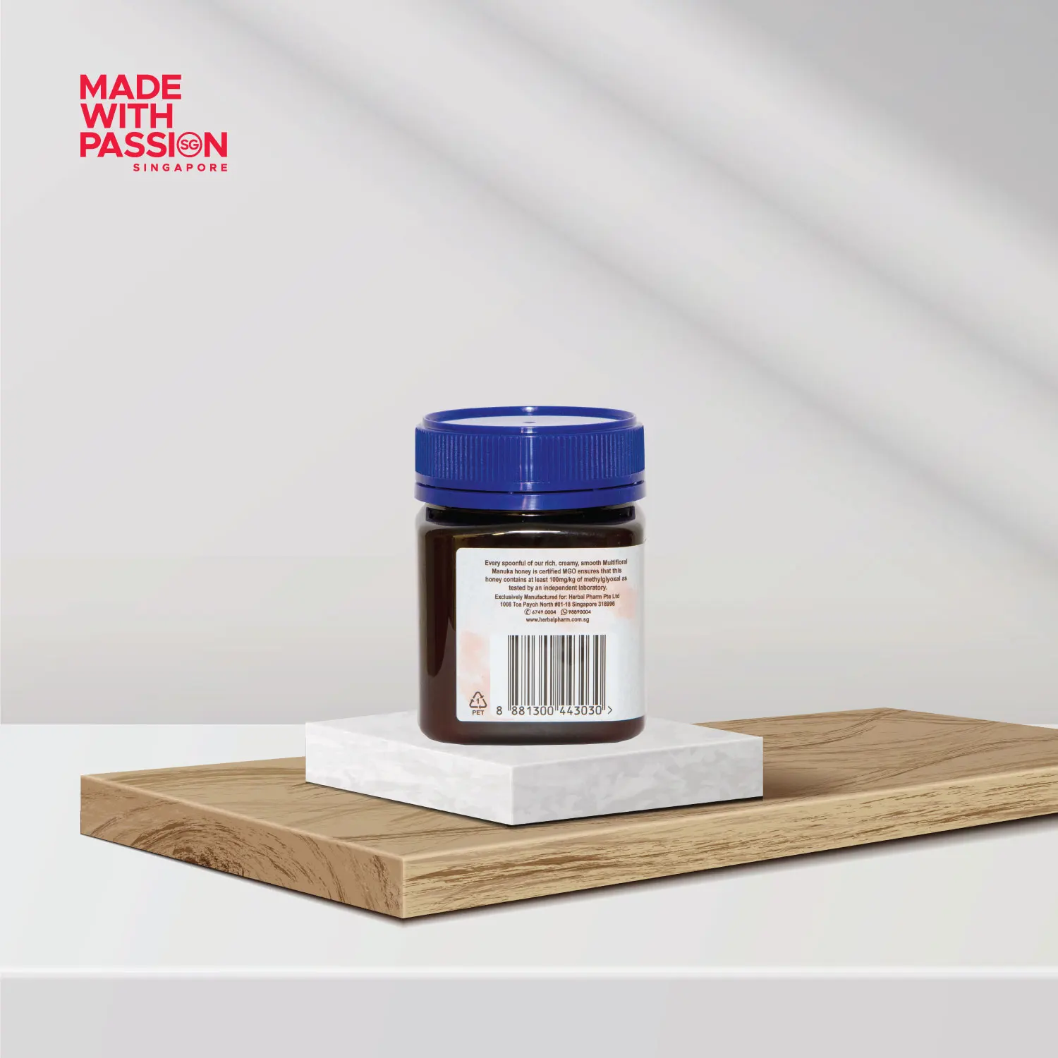 Best Gift 250g Premium Quality 100% Raw Pure Honey Multifloral Manuka Honey MGO 100+ from New Zealand