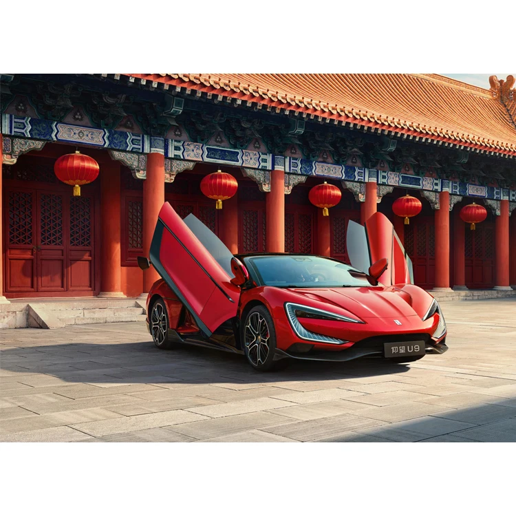 BYD Yangwang U9 Electric Racing Car Ultimate Electric Supercar 4-Wheel EV for Adults