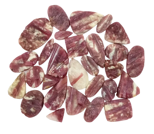 Top selling Natural Pink Tourmaline Druzy Cabochon Lot Mix Shape and Size Loose Gemstone For Jewelry Making Uses Low Prices