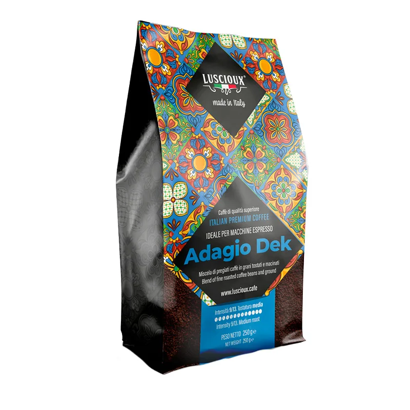 Wholesale Premium 250g Coffee - Decaf Ground Coffee - Arabica and Robusta Coffee Grounds - ideal for Every Moments