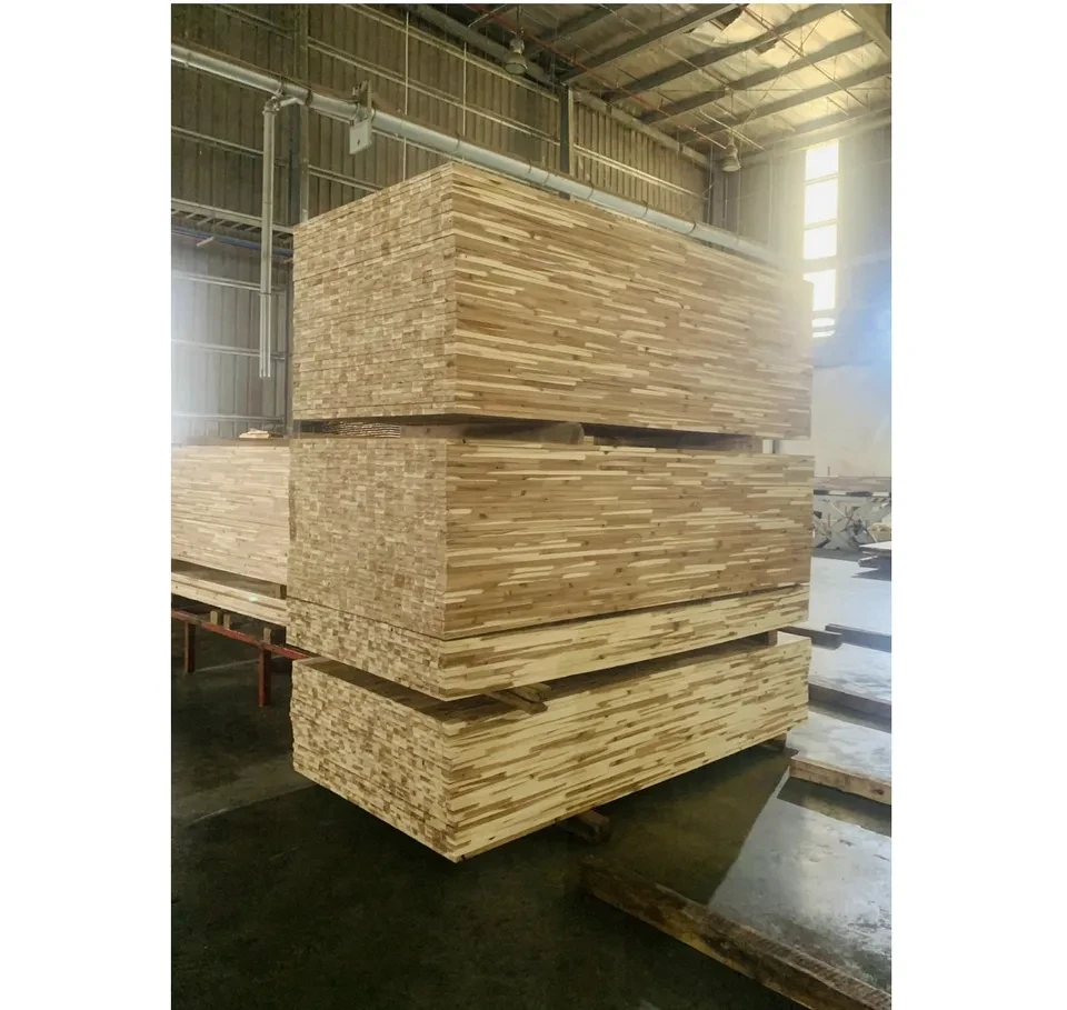 Good Wood rubberwood finger joint board AA/AB grade wood panel for indoor decoration furniture Factory Price