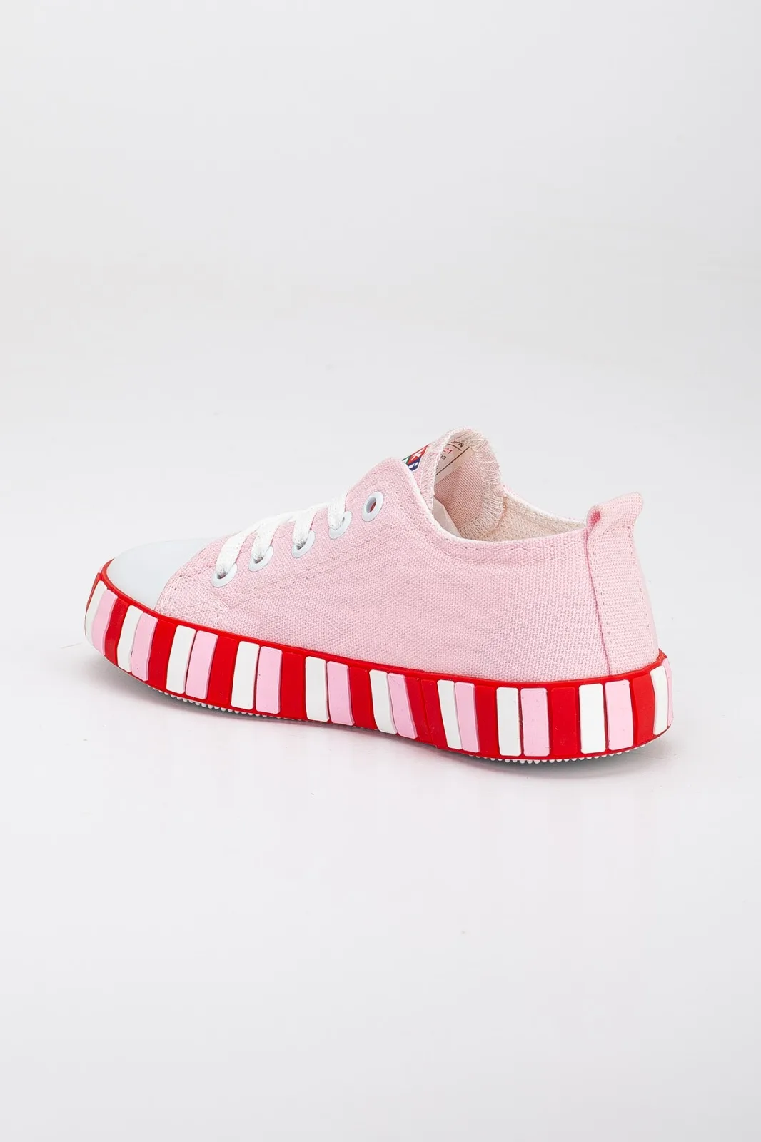 Laced Colored Sole Children Shoe Chic Shoes Wholesale New Summer Season Cast Wrap Linen Comfortable Soft Sole Baby-child Pink