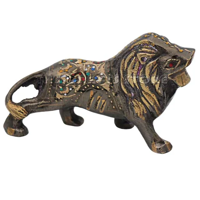 Brass Lion Pakistan Beautiful Handcrafted Brass Lion For Home Decore
