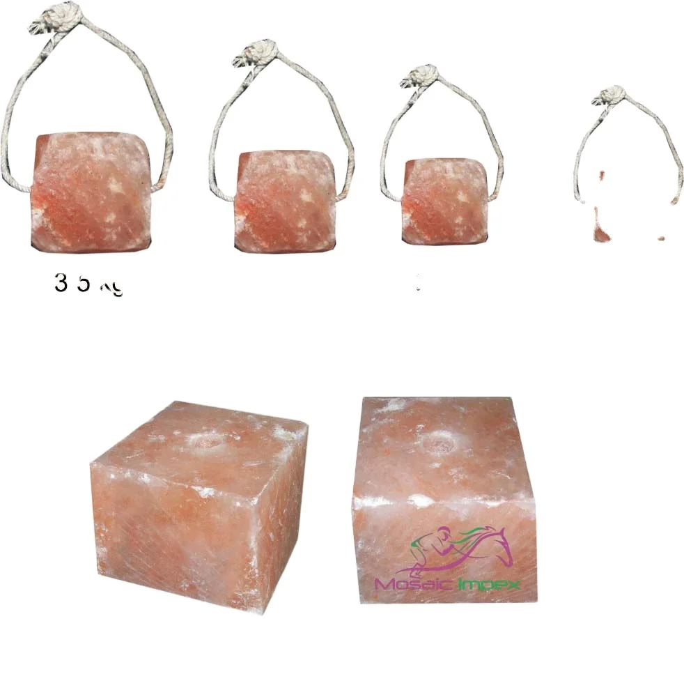 Large Horse Salt Lick with Essential Minerals - 3.3 lbs Organic Himalayan Rock Salt Lick for Horses - 5.5 lbs High-Quality Horse