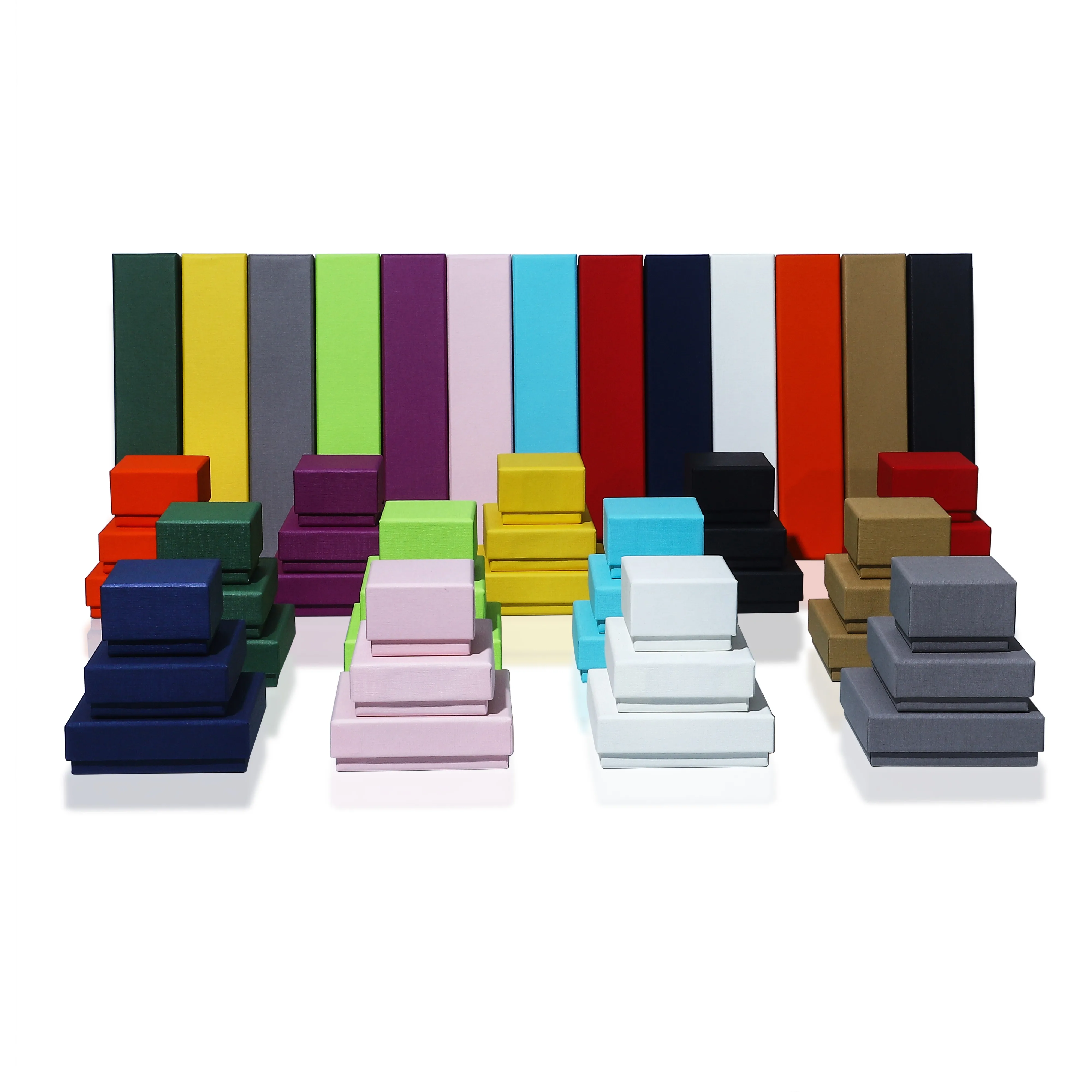 Custom Wholesale Storage Ring Earring Jewelry Packing Box Logo Display Small Jewelry Organizer Earring Package Storage Box