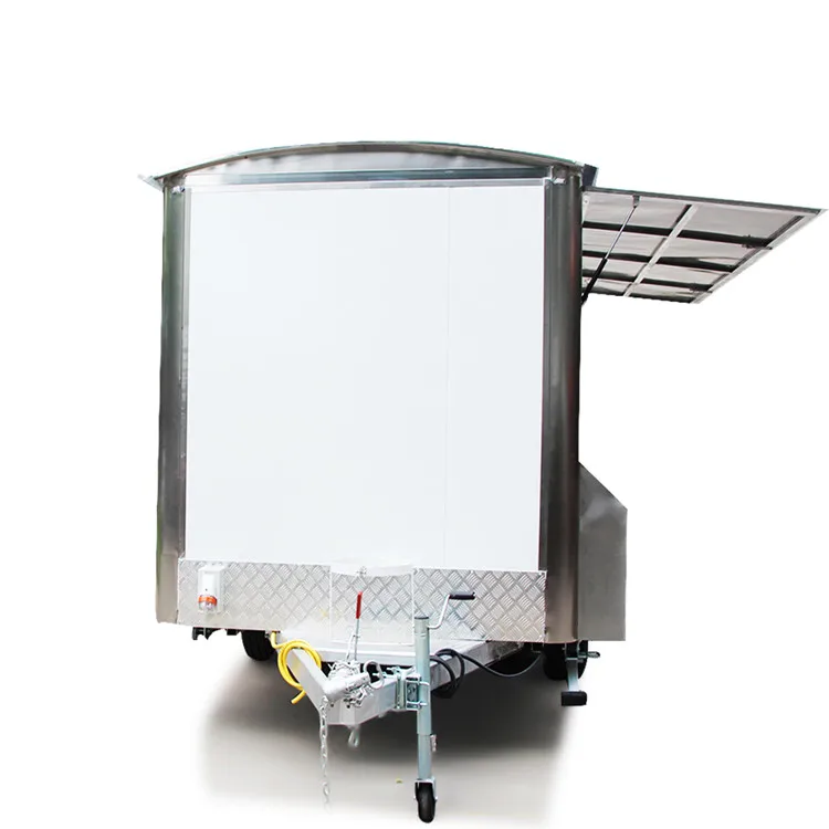 Food cart food trailer food truck for ice cream pancake for sale