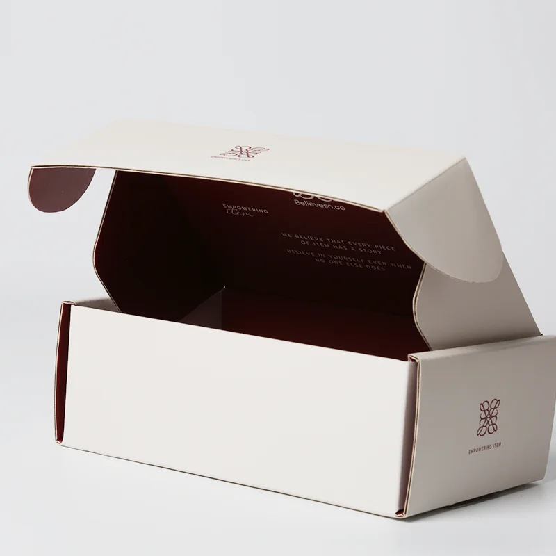 Темно-красная Экологически чистая картонная коробка для упаковки ювелирных изделий на заказ упаковка круглая двусторонняя печать