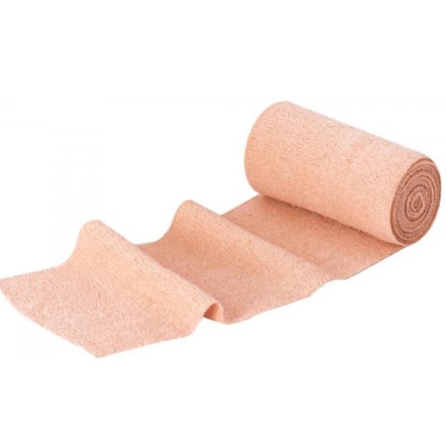 Orthopedic hot sale and good quality 100% cotton b.p. cotton elastic clip crepe bandage raw material