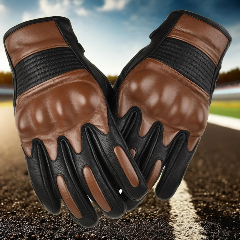 Male Motorbike Biker Racing Gloves Waterproof Winter Protective Riding Motocross Gloves for Male Motorcyclist