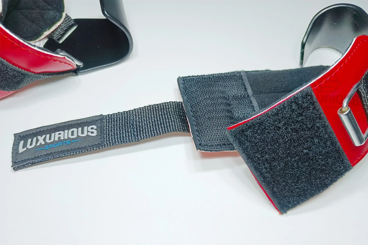 Neoprene Padded Gym Weight Lifting Iron Mat with Hook Designed for Heavy Deadlifting Powerlifting & Enhanced Wrist Support Hook