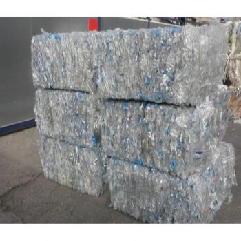 Hot washed 100% clear PET bottle scrap /recycled PET