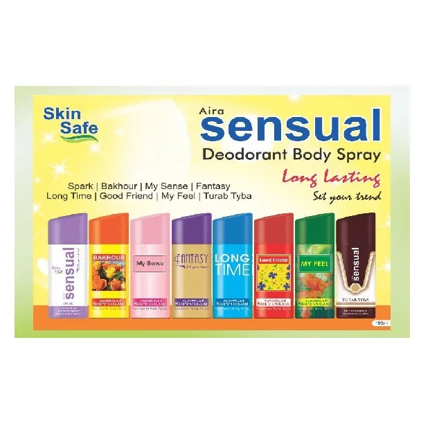 Herbal Body Spray Deodorant Perfume available in bulk