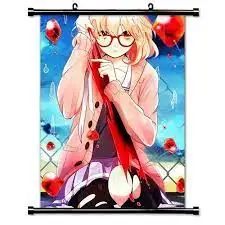 Custom Printing Wall Poster Hanging Japanese Anime Wall Hanging Scroll Poster Banner for Home Decor