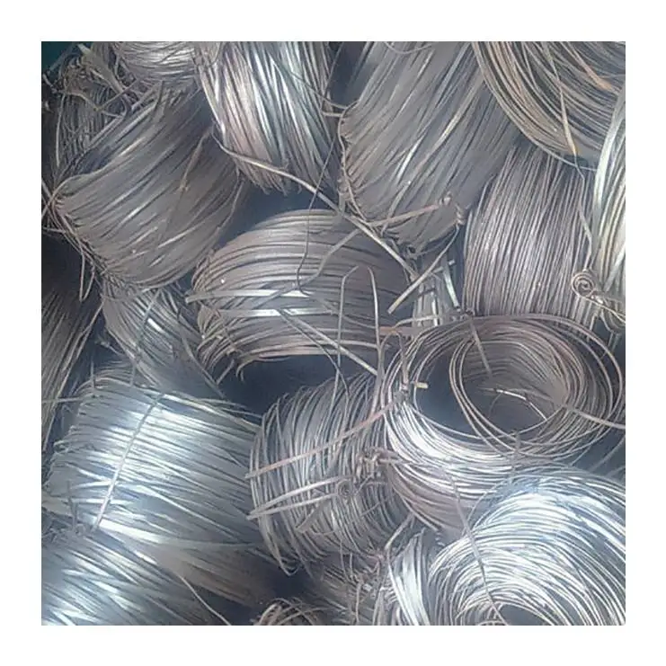 Export Trusted Grade Best Selling Dipped Galvanized Recycled Steel Wire Thin Layer Best Construction Binding Wire Malaysia
