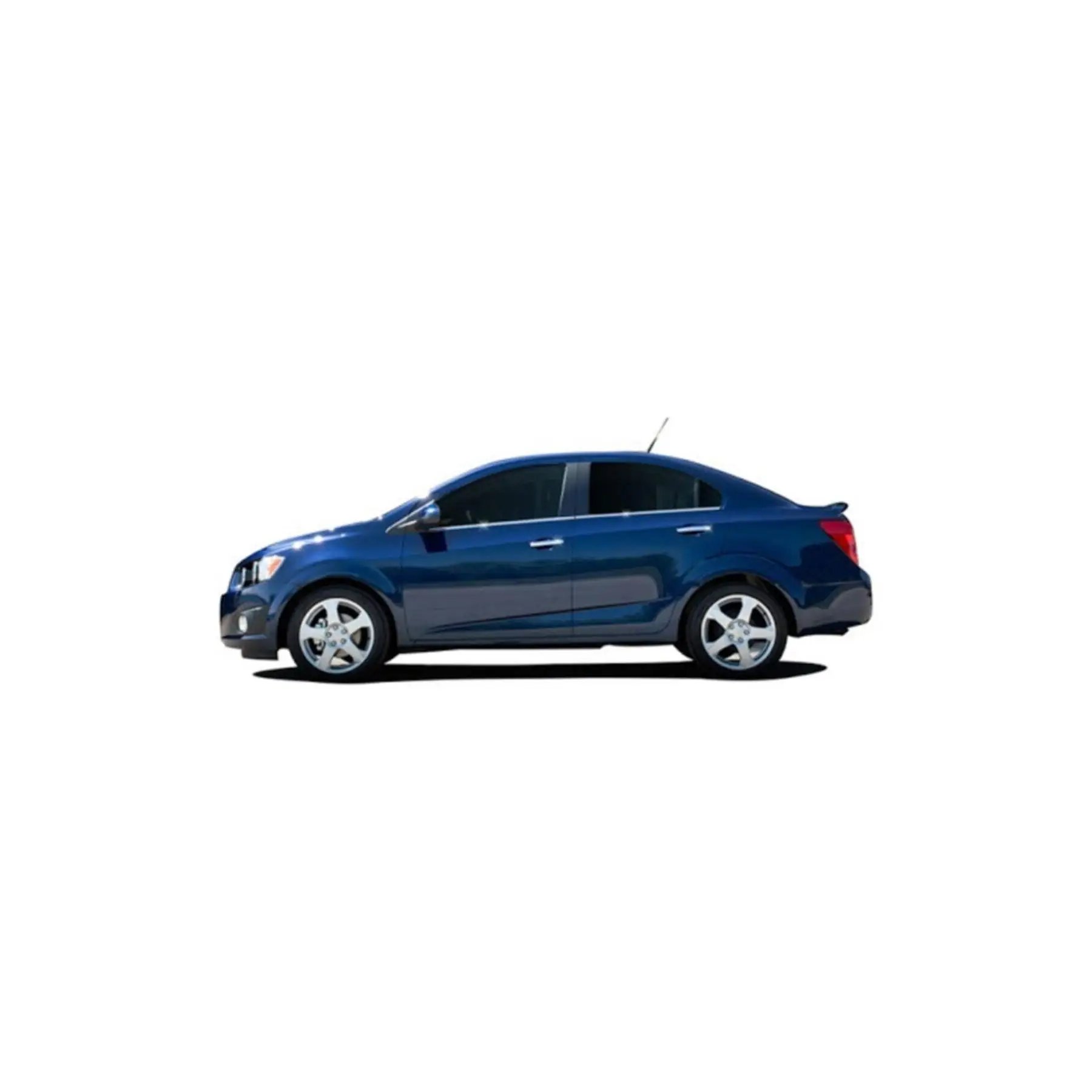 Chevrolet Aveo седан хромированная дверная ручка 4 двери 2006-2013 из нержавеющей стали