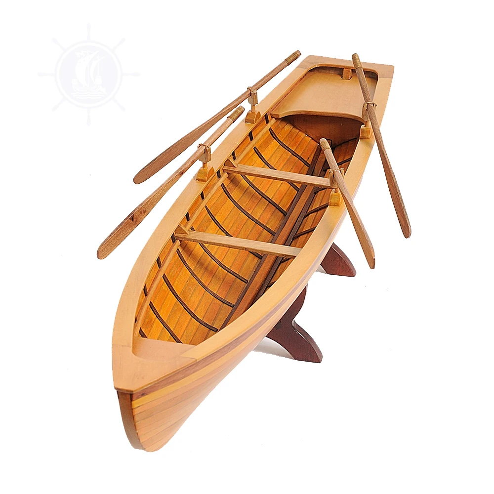 Whitehall Tender Model Ship 60 cm Handcrafted Wooden Replica with Display Stand, Collectible, Decor, Gift, Wholesale