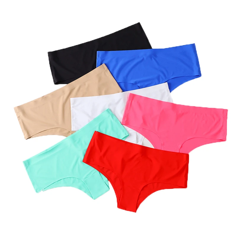 Lowest Wholesale Womens Short Custom- Logo Panties Ladies Underwear Cotton lace Shorts Women With Great Price Boy Shorts