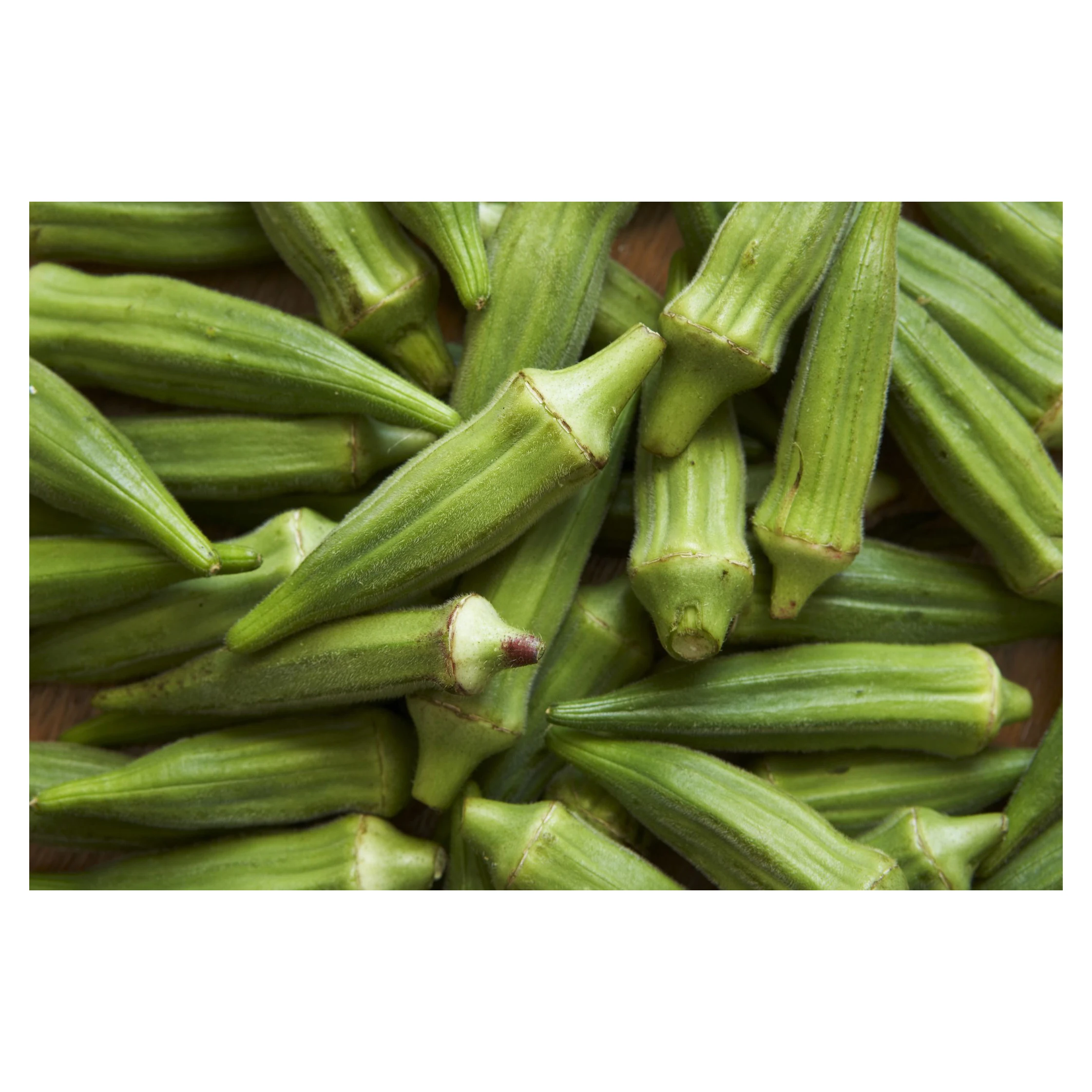 Okra fresh okra замороженные зеленые овощные овощи Божий палец цена оптовые поставки тип происхождения веса для продажи